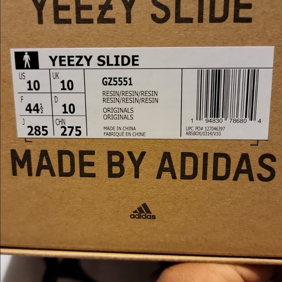 ❌SOLD❌ - Yeezy Slides Resin - Picture 5 of 5